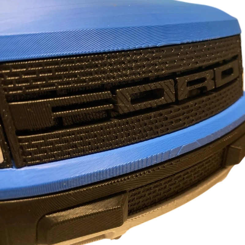PORTALLAVES DE PARED DISEÑO DE CAMIONETA COMPATIBLE CON FORD RAPTOR - 2