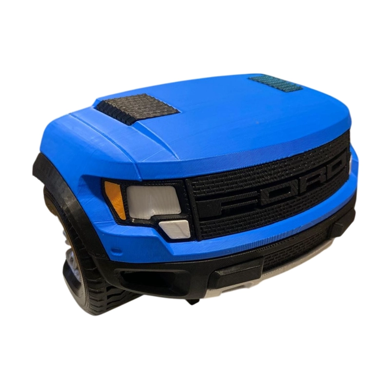 PORTALLAVES DE PARED DISEÑO DE CAMIONETA COMPATIBLE CON FORD RAPTOR - 6
