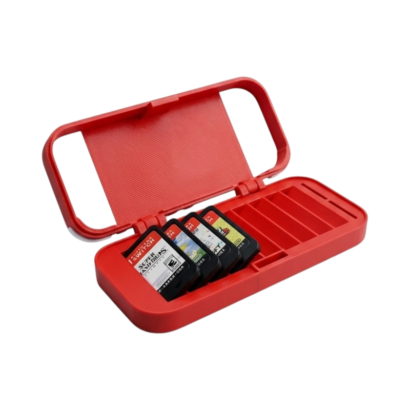 CAJA ESTUCHE PARA GUARDAR JUEGOS Y SD CON DISEÑO SWITCH LITE - 2