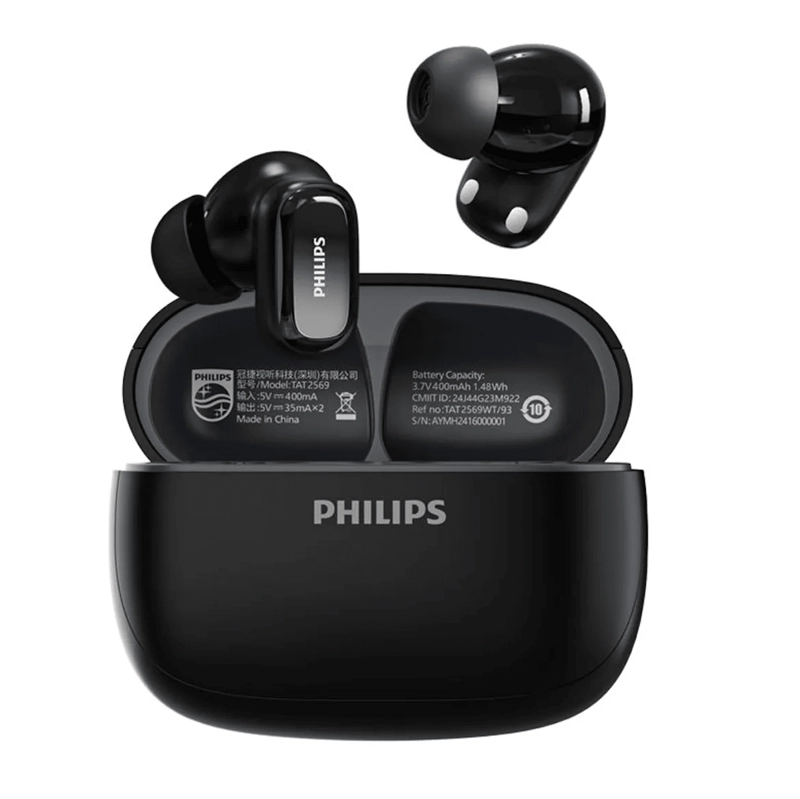 AUDIFONOS BLUETOOTH PHILIPS TAT2569 - NEGRO - 1