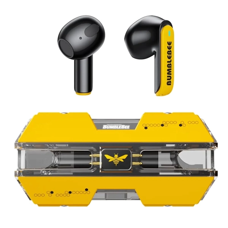 AUDIFONOS BLUETOOTH BUMBLEBEE TRANSFORMERS PRO GAMER HIFI TF-T01 - AMARILLO - 2
