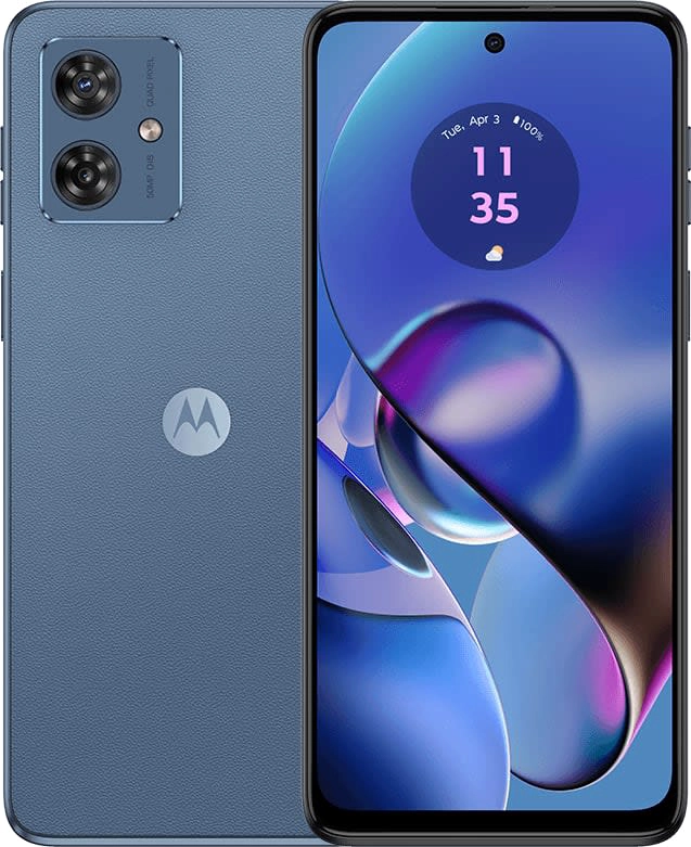 CELULAR MOTOROLA, MOTO G54, DUAL, CLARO Y WOM  NO TOMA 5G, AZUL INDIGO-REACONDICIONADO - 1