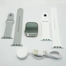 RELOJ T20 PROMAX SAMRT WATCH 9 , CORREA BLANCA Y GRIS - 1