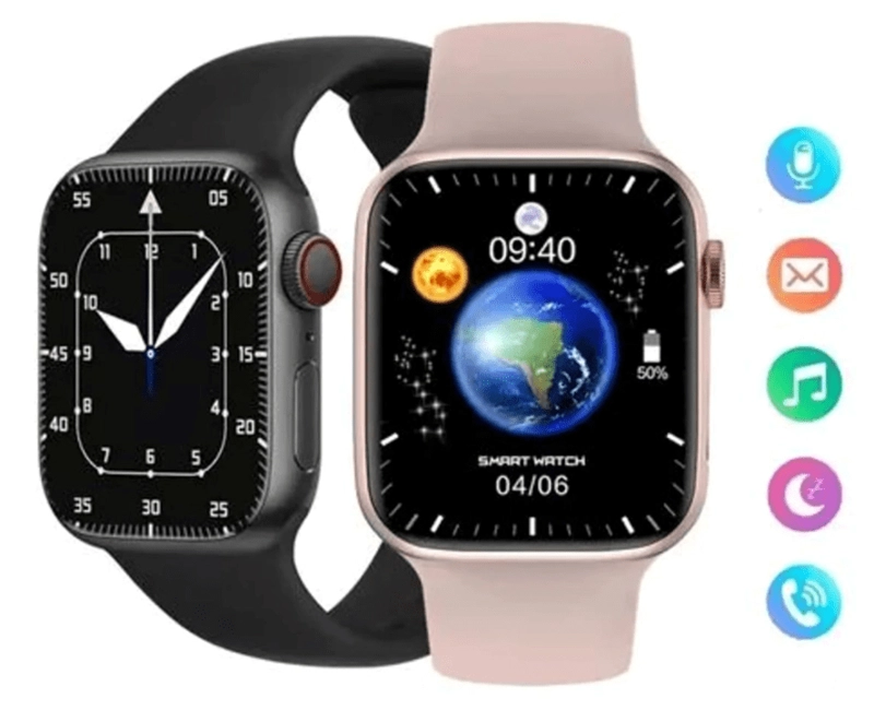 RELOJ INTELIGENTE SMARTWATCH BLUETOOTH T900 PRO MAX DEPORTIVO NEGRO - 3