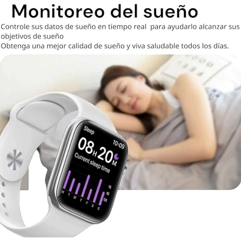 RELOJ INTELIGENTE SMARTWATCH BLUETOOTH T900 PRO MAX DEPORTIVO ROSADO - 4