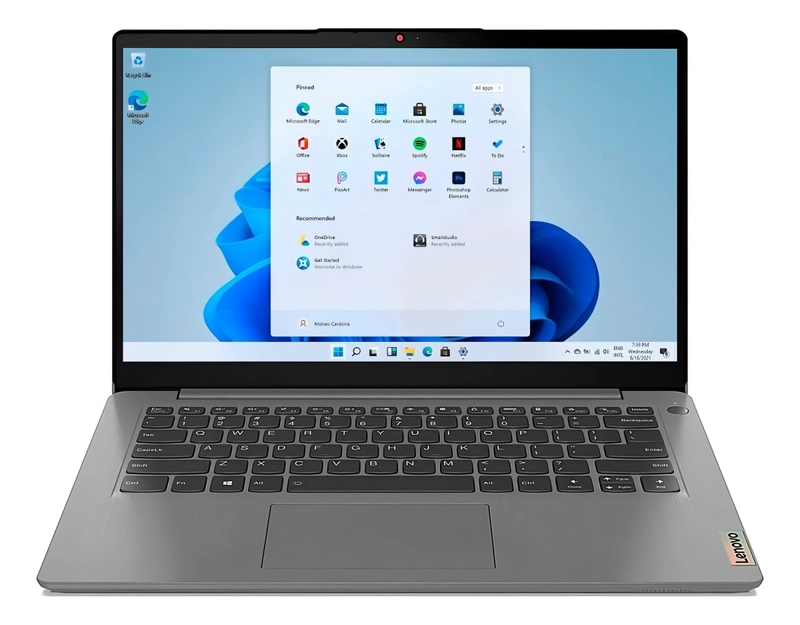 NOTEBOOK LENOVO, CORE I7, 8GB RAM, 512GB SSD, 14'-GRIS - 1