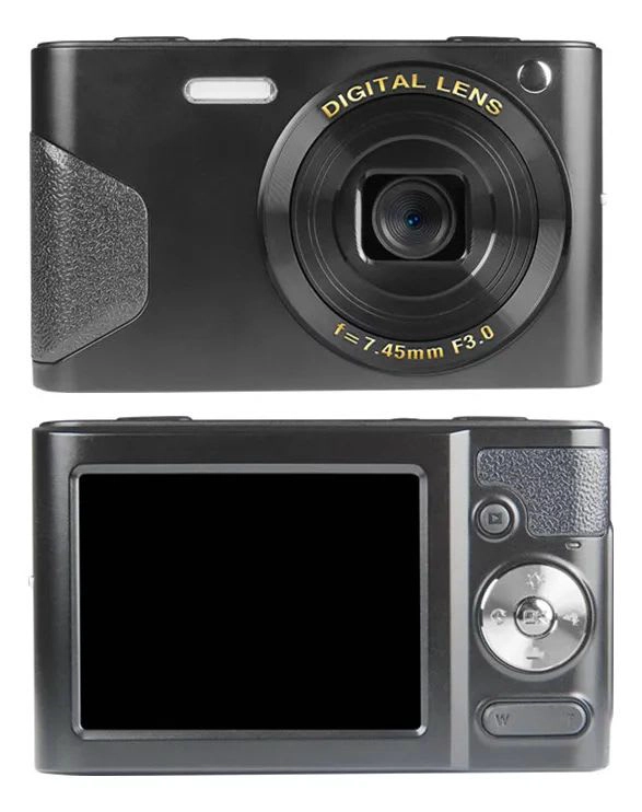 CAMARA DIGITAL COMPACTA DE 30MP 1080P NEGRO - 1