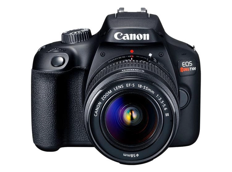 KIT CANON T100 + LENTES 1855 Y 75300, OPEN BOX - 2