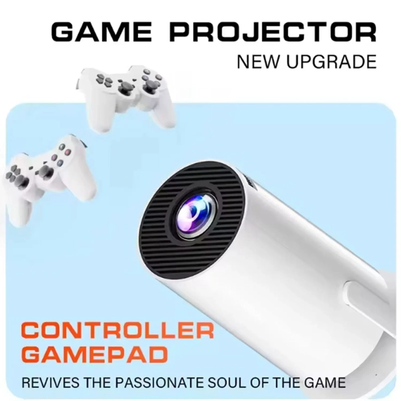 PROYECTOR GAMER HY300 GAMER JUEGOS 2 MANDOS ANDROID BLUETOOTH - 2