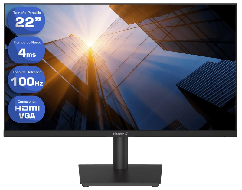MGME2230 MONITOR ESCRITORIO 22 FLAT VA - 1