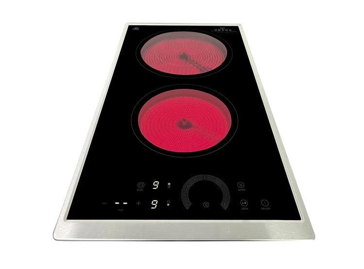 ENCIMERA VITROCERAMICA EMPOTRABLE ELECTRICA URSUS TORTTER 2 QUEMADORES - 1