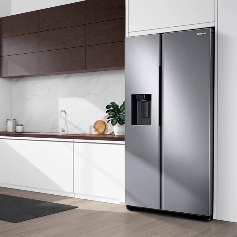 REFRIGERADOR SBS SAMSUNG RS60T5200S9-ZS, CAJA GENE RICA. - 5