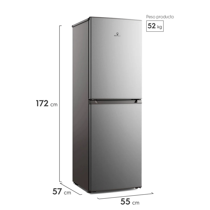 REFRIGERADOR BOTTON MADEMSA MED250,  248 L, CAJA DAÑADA - 1