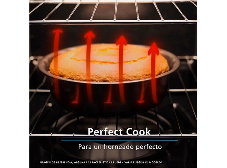 COCINA 4 QUEMADORES HORNO 61 LT CMC20ABX-7 - 5