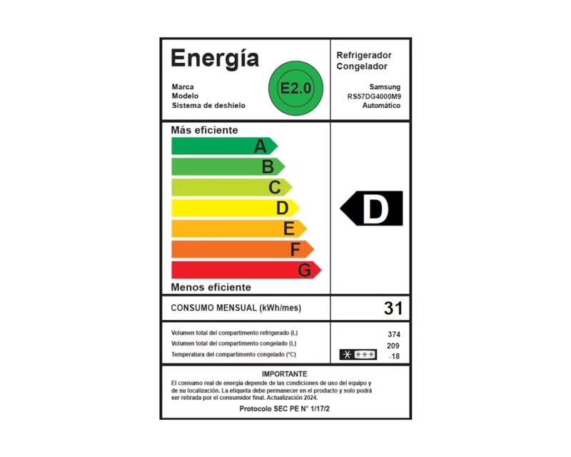 REFRIGERADOR SIDE BY SIDE SAMSUNG 564 L - 9