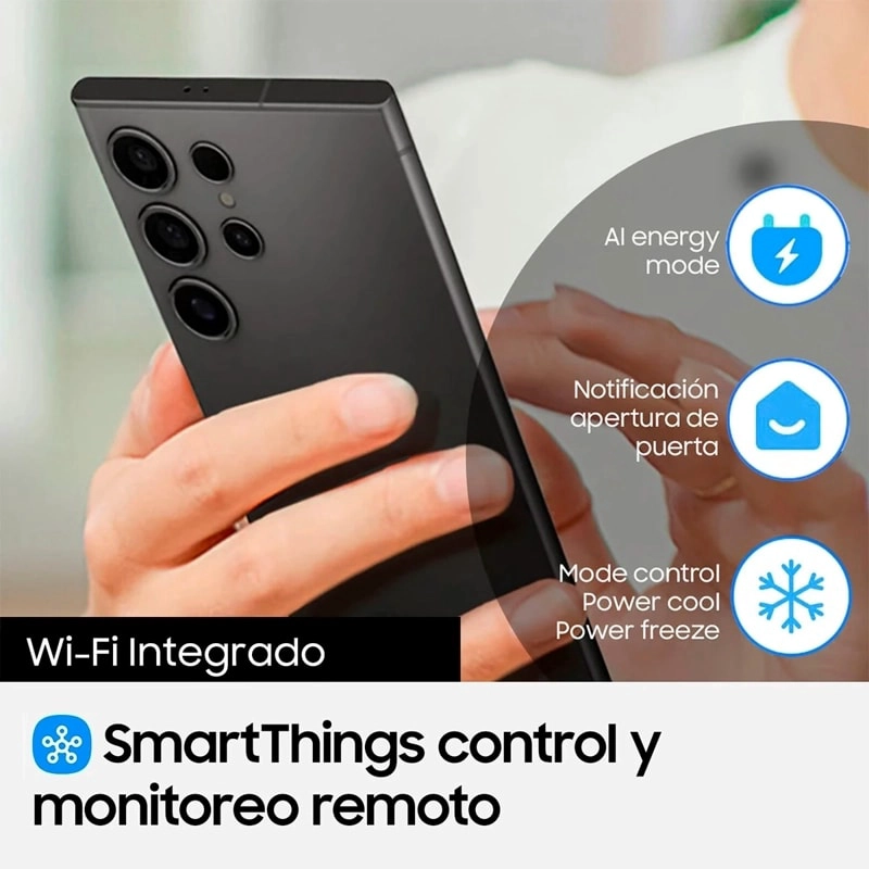 REFRIGERADOR TOP  MOUNT  SAMSUNG  RT38CG672, CAJA CON DESGASTE - 5