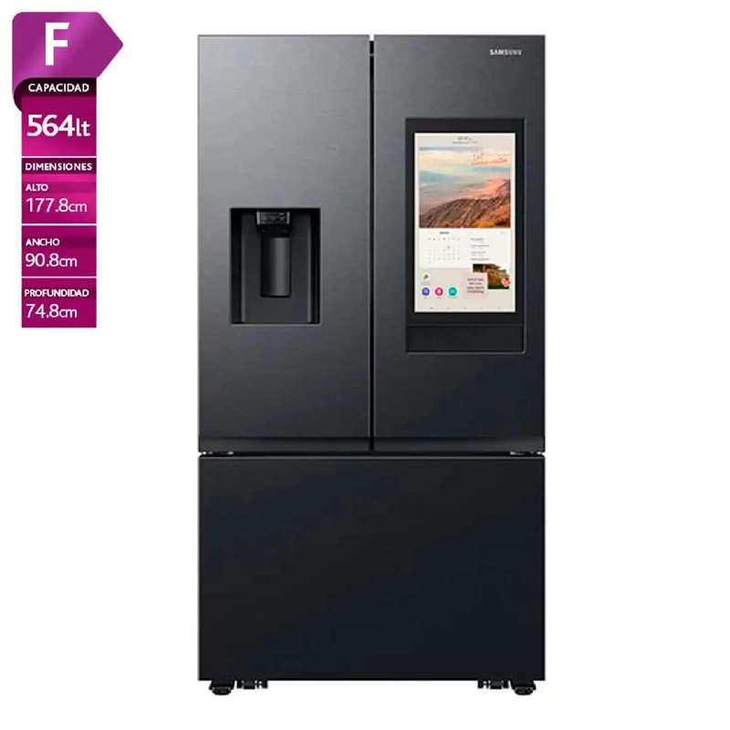 REFRIGERADOR  FRENCH DOOR  SAMSUNG  564L RF27C, CAJA GENE RICA. - 1