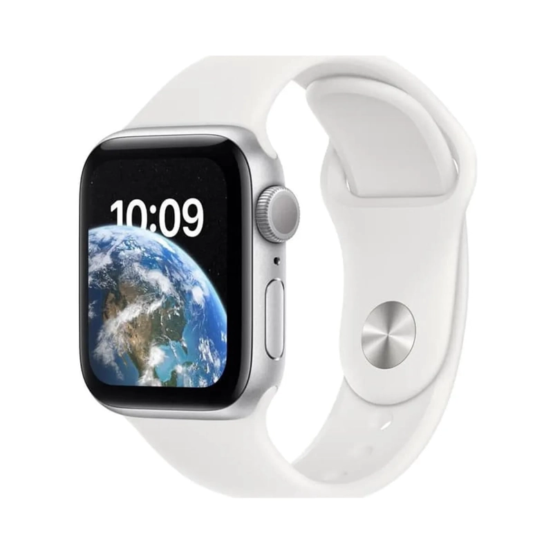 RELOJ APPLE WATCH SE ( 2DA GEN, GPS) 40MM, ALUMINIO CORREA BLANCA-REACONDICIONADO - 1