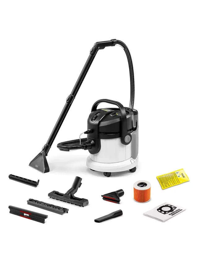 ASPIRADORA KARCHER  LAVA TAPICES 1000W SE4 BLANCA - 3