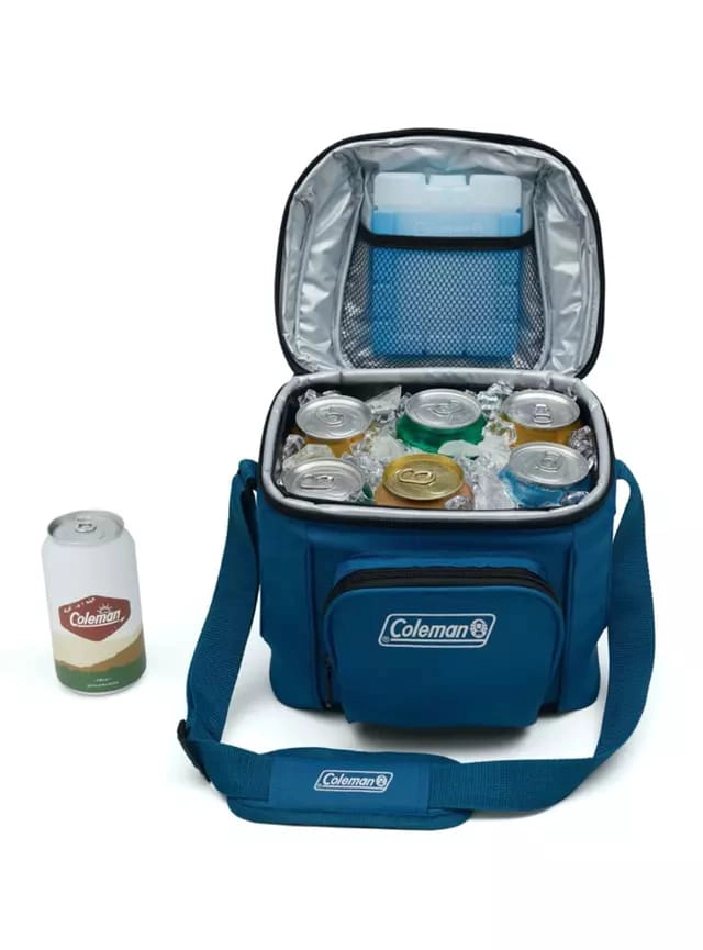 SOFT COOLER  COLEMAN CHILLER 9 LATAS AZUL OCEAN - 3