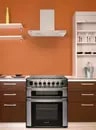 COCINA A GAS SINDELEN   5 QUEMADORES DOBLE HORNO HIBRIDA CH- CAJA CON DESGASTE - 6
