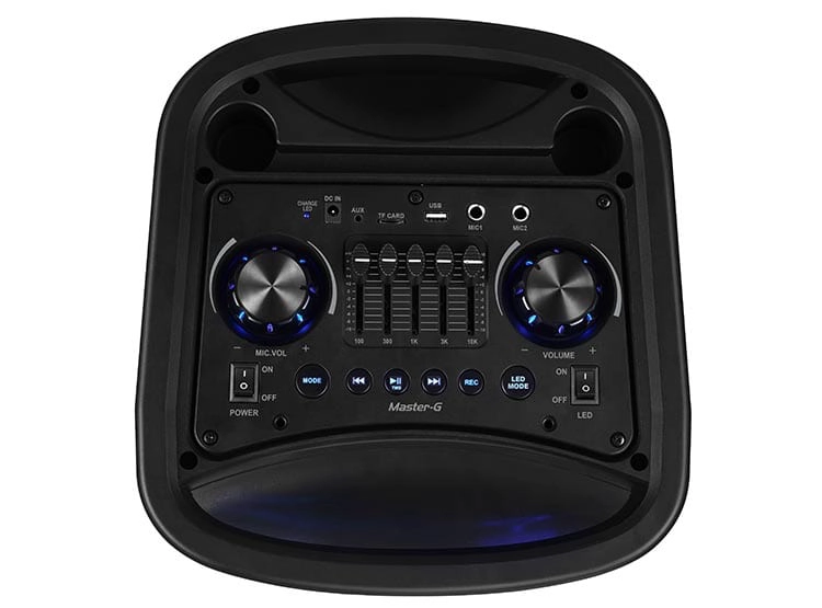 PARLANTE MASTER-G MGPHANTOM KARAOKE DOBLE 8 - 3