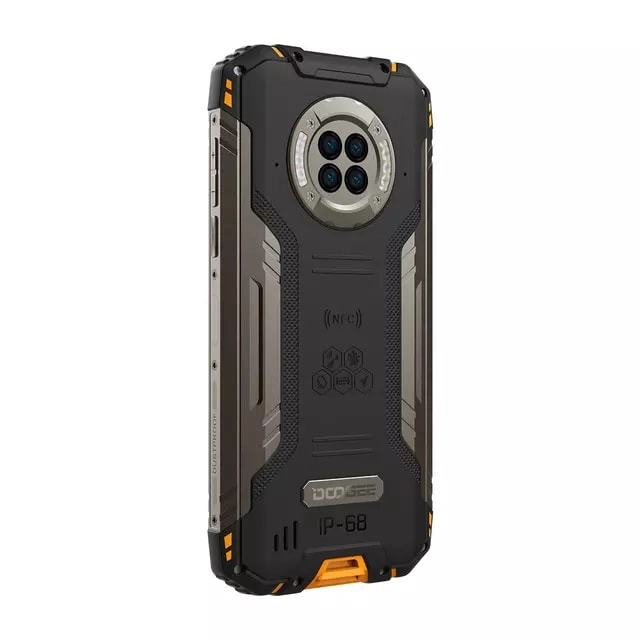 CELULAR DOOGEE S96GT, 256GB, DUAL, NO TOMA SIM CLARO, 4G,  ORANGE-REACONDICIONADO - 3