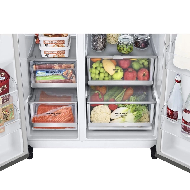 REFRIGERADOR SIDE BY SIDE LG GS66SXNC. 635 LT - 6