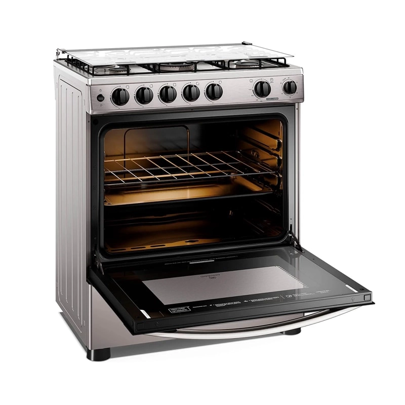 COCINA A GAS  MADEMSA 5Q FM5SSC INOX - 1