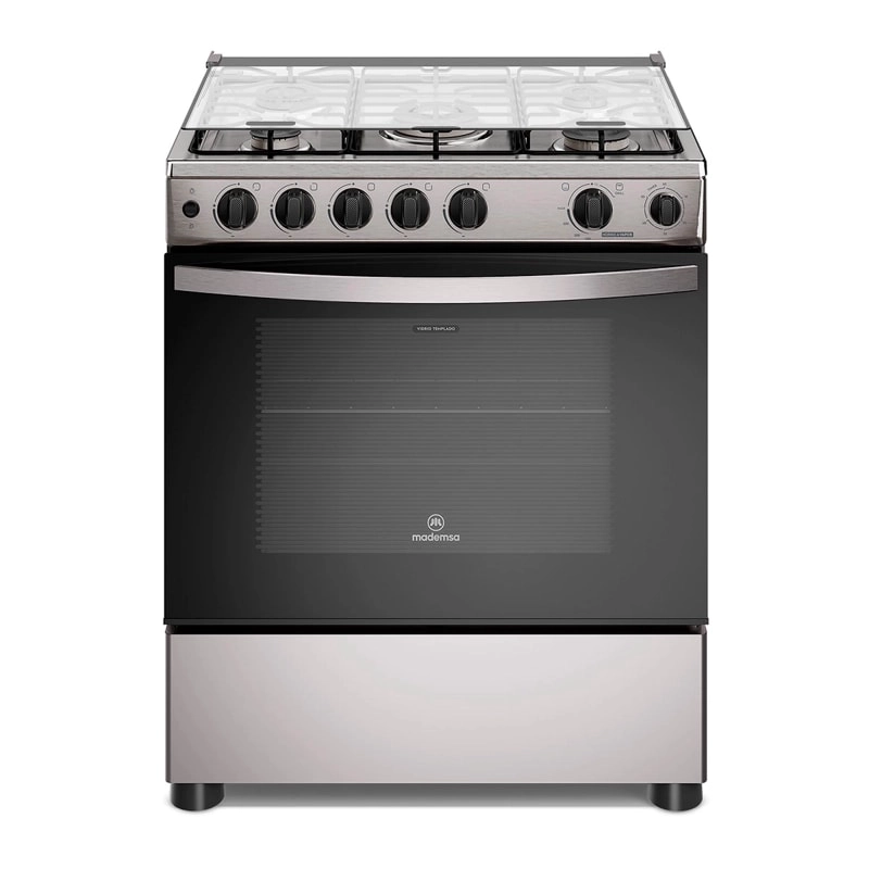 COCINA A GAS  MADEMSA 5Q FM5SSC INOX - 2