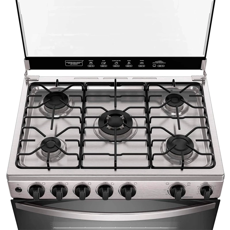 COCINA A GAS  MADEMSA 5Q FM5SSC INOX - 4