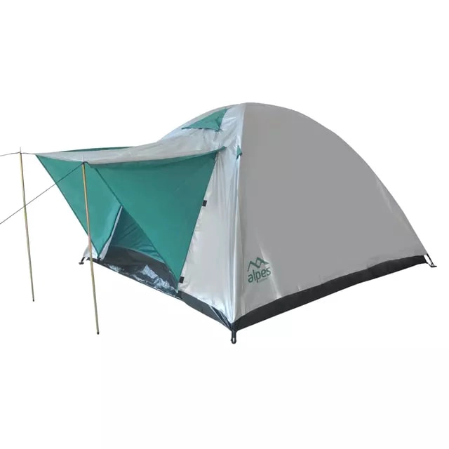 CARPA  ALPES 4P ALUMINIZADA IGUAZU 210 X 210 X 130 CM VERDE - 1