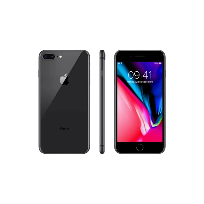 CELULAR APPLE IPHONE 8+, 256GB, NO DUAL, SPACE GRAY-REACONDICIONADO - 1