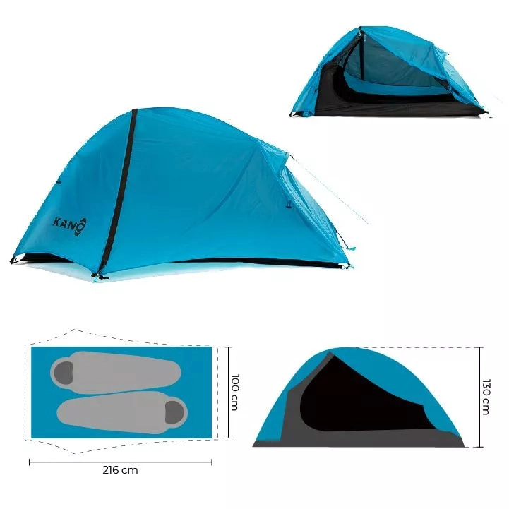 CARPA KANO  NELTUME  LIME  2 PERSONAS - 2