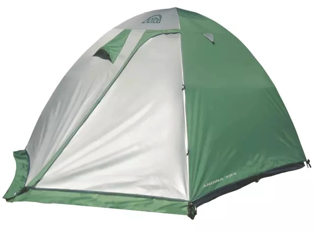 CARPA DOITE 4 PERSONAS ANDINA DOMO VERDE CON GRIS - 2