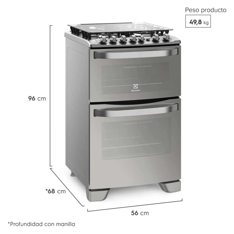 COCINA 56DXA ELECTROLUX 4Q - 2