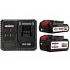 KIT 2 BATERIAS  UBERMANN 2 AH/4AH 20V + CARGARDOR SIMPLE - GENERACION BRUSHLESS - 1