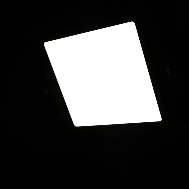PANEL LED DAIRU EMPOTRADO CUADRADO BLANCO 24W LUZ CALIDA - 2