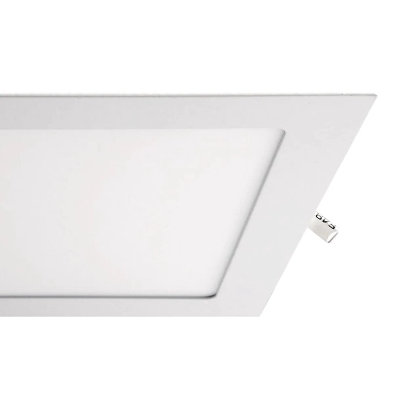 PANEL LED DAIRU EMPOTRADO CUADRADO BLANCO 24W LUZ CALIDA - 4