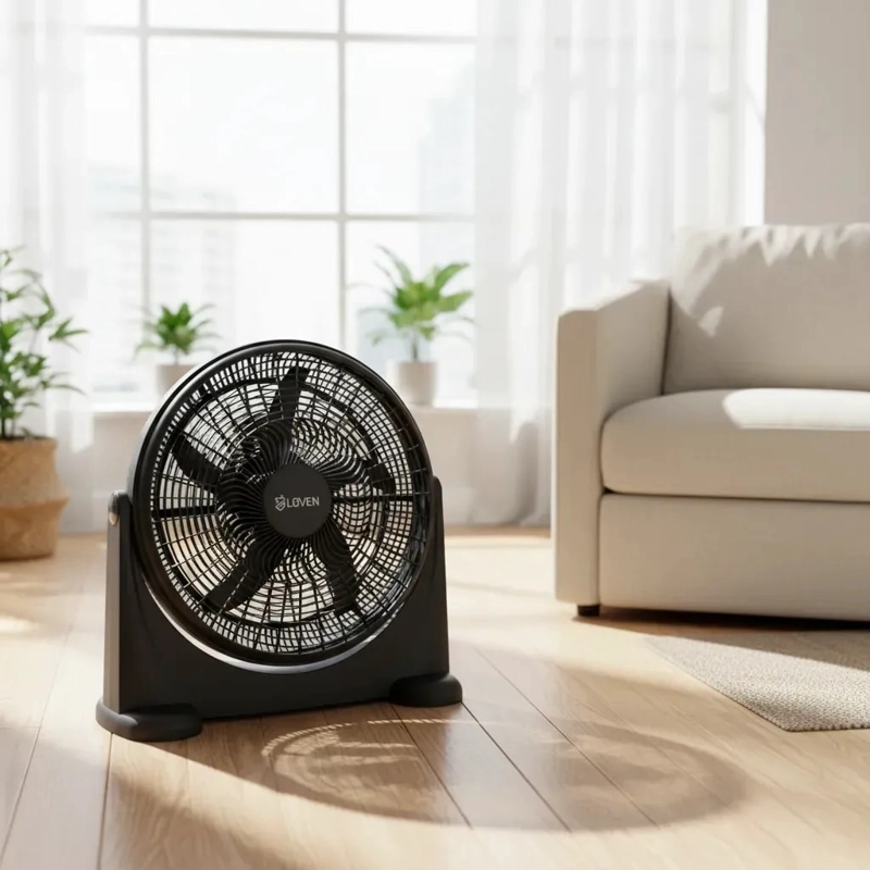 VENTILADOR PEDESTAL  LOVEN SOKKELBLÆSER 80W - 3
