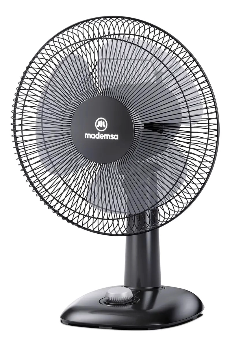 VENTILADOR MADEMSA SOBREMESA 40W 3 VELOCIDADES 16 PULGADAS - 2