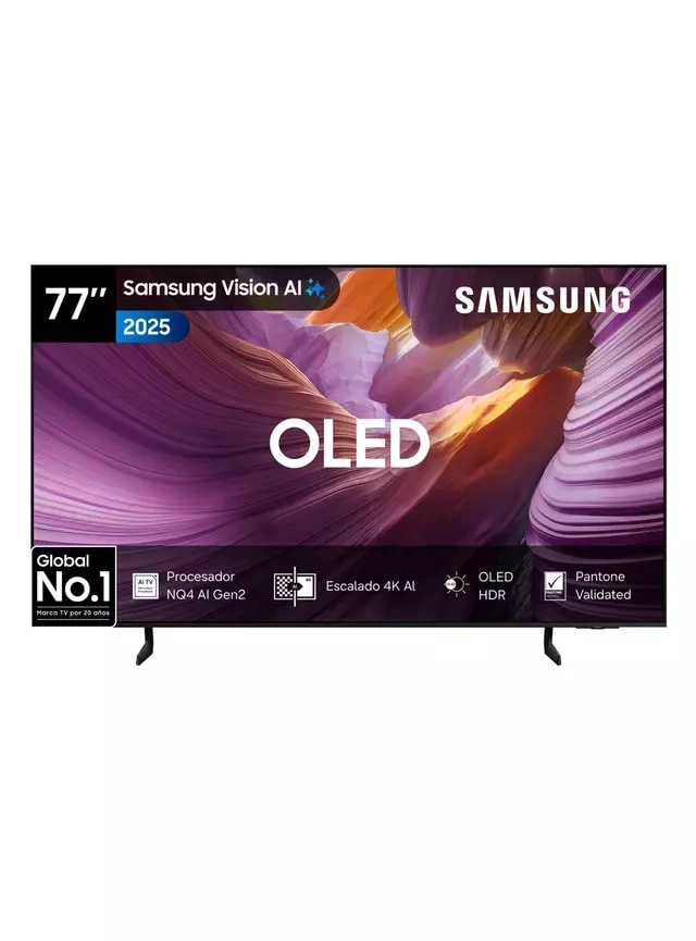 OLED SMART TV SAMSUNG 77' 4K VISION AI 2025 S85F - 2