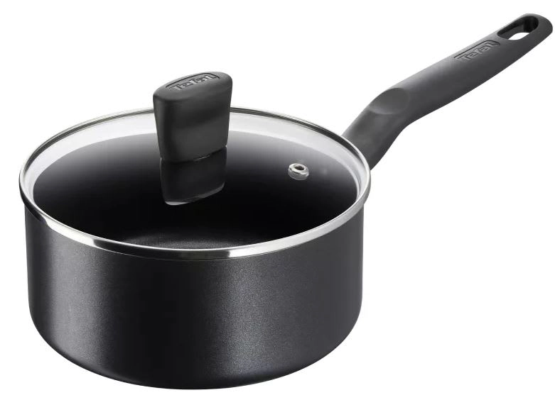 CACEROLA 18 CM HOGAR DESIGN ILKO COLOR NEGRO - 3