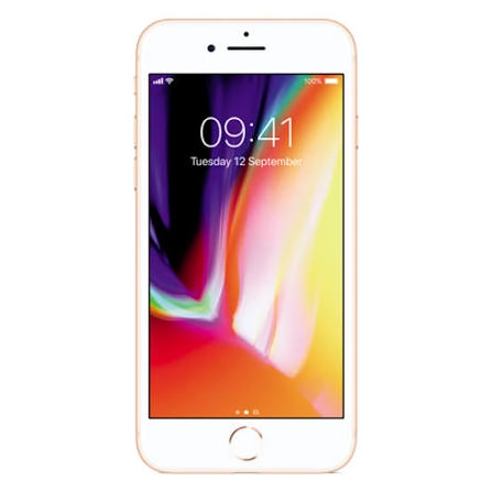 CELULAR IPHONE 8, 64GB, BATERIA NO ES GENUINA,  ROSE GOLD-REACONDICIONADO - 1