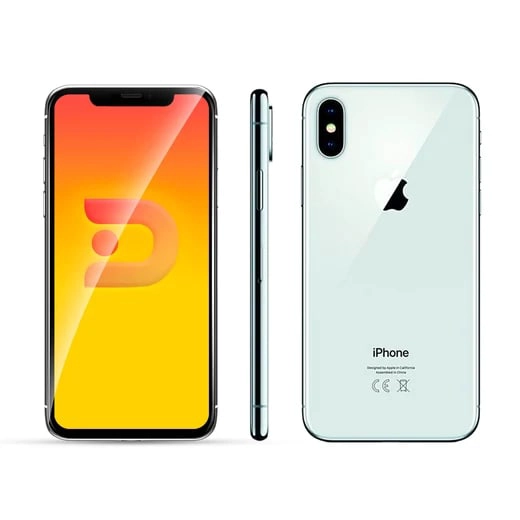 IPHONE X 64GB RAM 3GB/ROM 64GB SILVER - 1