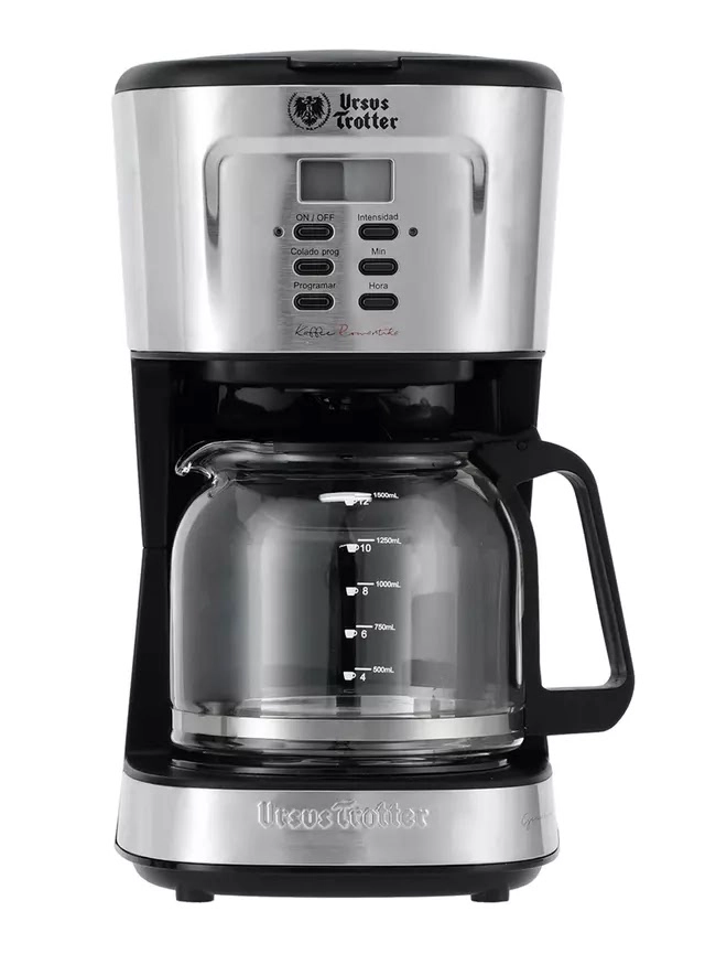 CAFETERA URSUS TROTTER DE FILTRO KAFFEEKLASSIK PLATEADO - 1