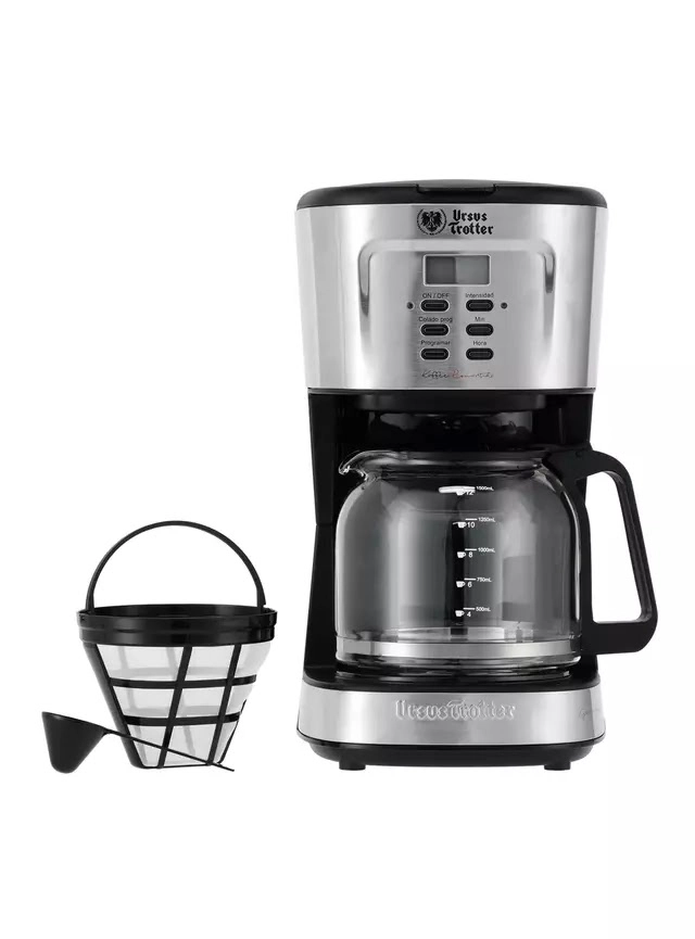 CAFETERA URSUS TROTTER DE FILTRO KAFFEEKLASSIK PLATEADO - 3