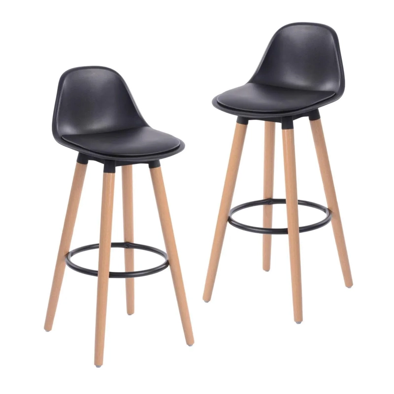 SET 2 SILLAS BAR 92X39.5X42.5 CM JUST HOME COLLECTION PRESLE - 7