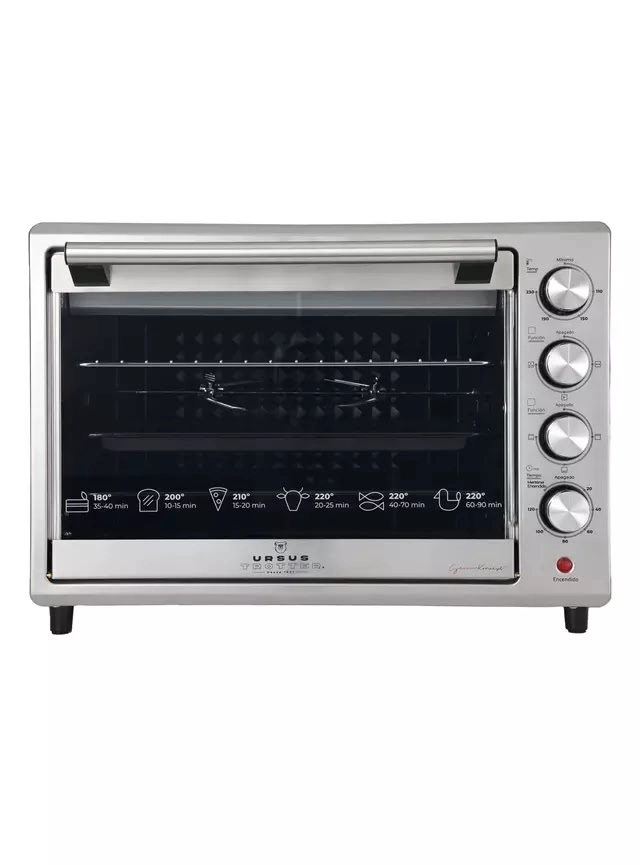 HORNO ELE CTRICO URSUS TROTTER 48 L PLATEADO - 1
