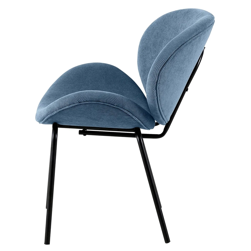 POLTRONA 1 CUERPO AZUL JUST HOME COLLECTION BOGARTE 62X62X76 - 3